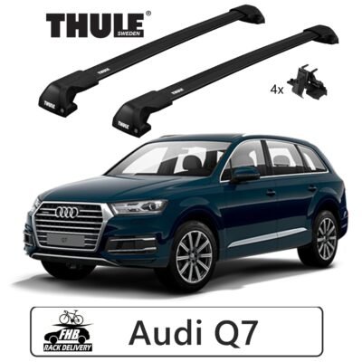 Rack Thule Edge Black Flush Rail 7206 para AUDI Q7 2006-2015