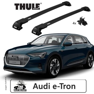 Rack Thule Edge Black Flush Rail 7206 para AUDI e-Tron 2020