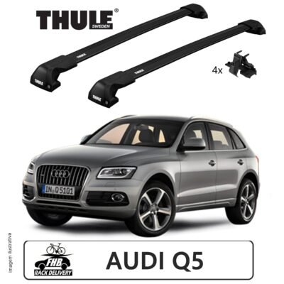 Rack Thule Edge Black Flush Rail 7206 para AUDI Q5 2017