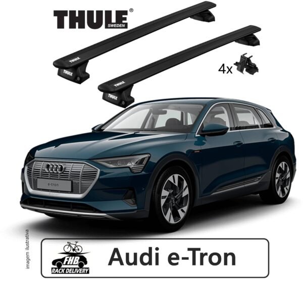 Rack Thule Evo WingBar Black para AUDI e-Tron 2020