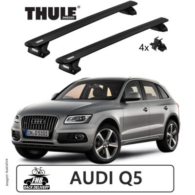 Rack Thule Evo WingBar Black para AUDI Q5 2017