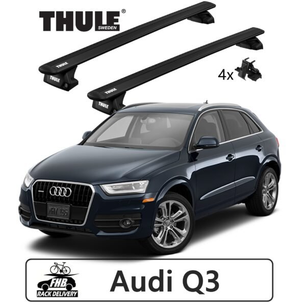 Rack Thule Evo WingBar Black para AUDI Q3 2006 a 2015