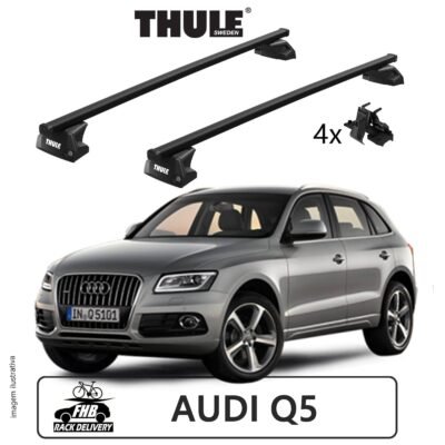 Rack Thule SquareBar Evo Flush Rail 7106 para AUDI Q5 2017