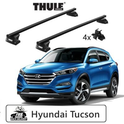 Thule SquareBar Evo Flush Rail 7106 Hyundai Tucson 15-18,2019