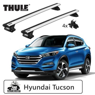 Thule Evo WingBar Evo Flush Rail 7106 Hyundai Tucson 15-18,2019