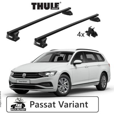 Thule SquareBar Evo Flush Rail 7106  Volkswagen Passat Variant 2015-