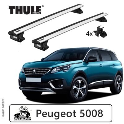 Thule Evo WingBar Evo Flush Rail 7106 Peugeot 5008 2017