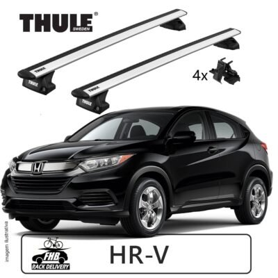 Rack Thule Evo WingBar Black Evo para Honda HRV 2016-
