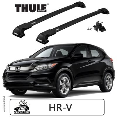 Rack Thule Edge Black Flush Rail 7206 para Honda HRV 2016-