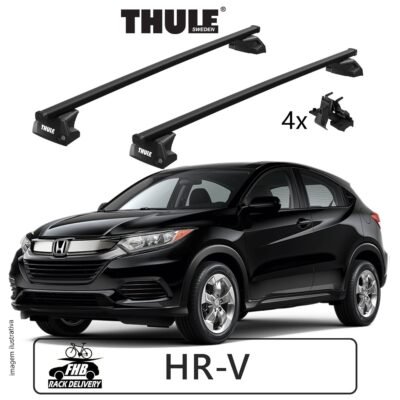 Thule SquareBar Evo Flush Rail 7106 para Honda HRV 2016-