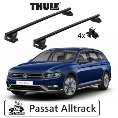 Thule SquareBar Evo Flush Rail 7106 Volkswagen Passat Alltrack 2015-