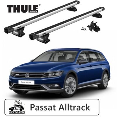 Rack Thule Evo 7106 Barra SlideBar Volkswagen Passat Alltrack 2015-