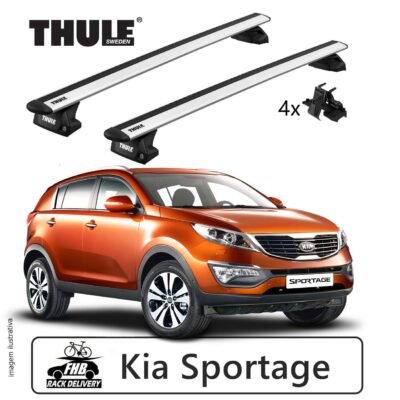 Thule Evo WingBar Evo Flush Rail 7106 Kia Sportage 2010-16