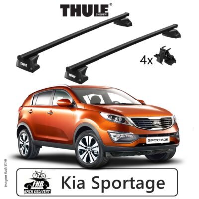 Thule SquareBar Evo Flush Rail 7106   Kia Sportage 2010-16