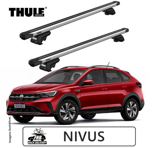 Rack Teto Thule Evo SlideBar Nivus 2020
