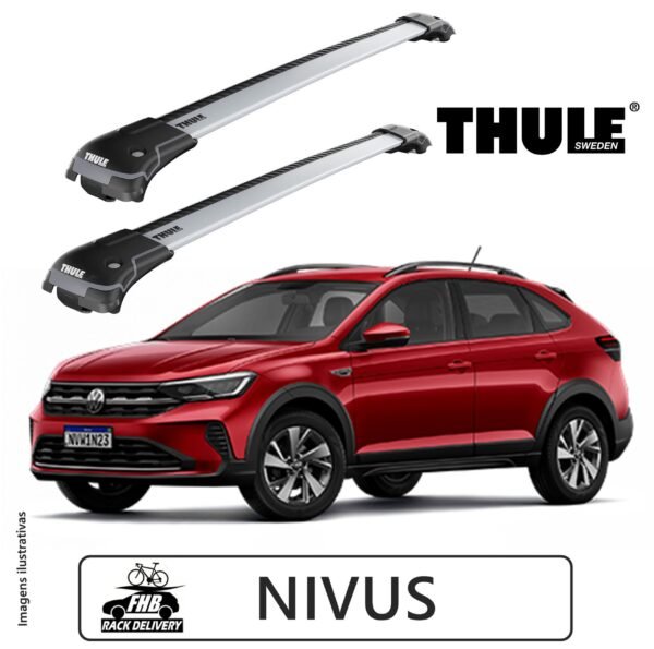 Rack de Teto Thule Edge WingBar  para Nivus 2020