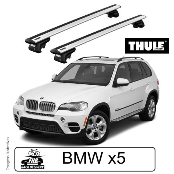 Rack Thule Evo WingBar BMW x5  2008-13