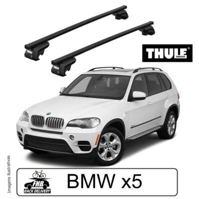 Rack Teto Thule Evo SquareBar BMW x5 2008-13