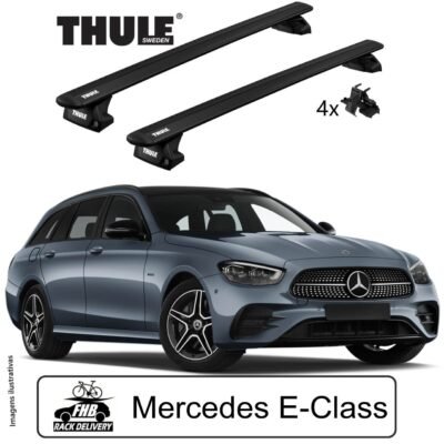 Rack Thule Evo WingBar Black Evo Mercedes E-Class  2016