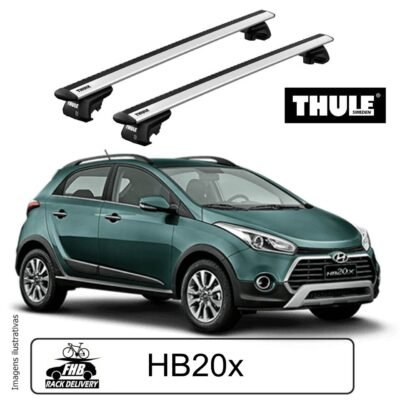 Rack Thule Evo WingBar Para  Hyundai HB20x 2018