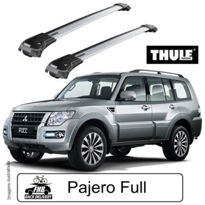 Rack Teto Thule Edge WingBar Para Mitsubishi Pajero Full 2020