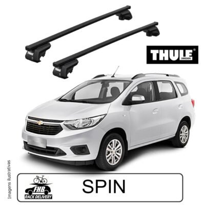 Rack  Thule Evo SquareBar Para Chevrolet Spin 2012-