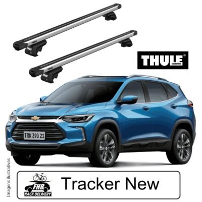 Rack Teto Thule Evo SlideBar Para Chevrolet Tracker New 2020