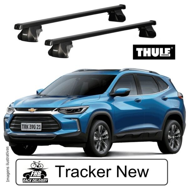 Rack Teto Thule SmartRack SquareBar para Chevrolet Tracker New 2020