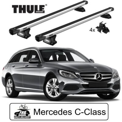 Rack Thule Evo 7106 Barra SlideBar Mercedes C-Class  2015