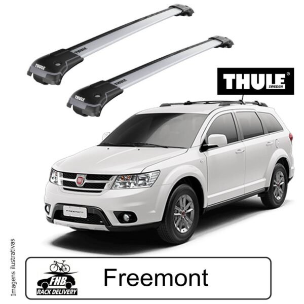 Rack Teto Thule Edge WingBar Para Fiat Freemont 2012-15