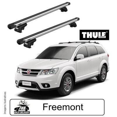 Rack Teto Thule Evo SlideBar Para Fiat Freemont 2012-15