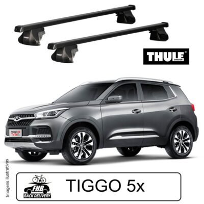 Rack Teto Thule SmartRack SquareBar para Chery Tiggo 5x 2019