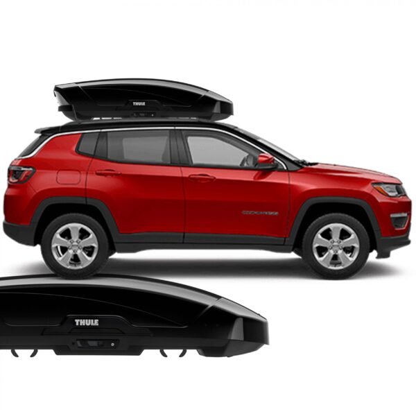 Bagageiro Teto Thule Motion XT M 400 Litros para Jeep Compass