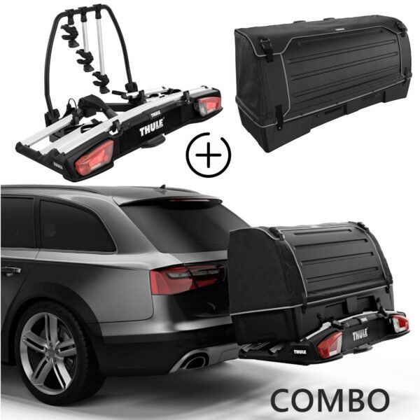 Combo Transbike Thule VeloSpace XT 3 + Bau Maleiro BackSpace