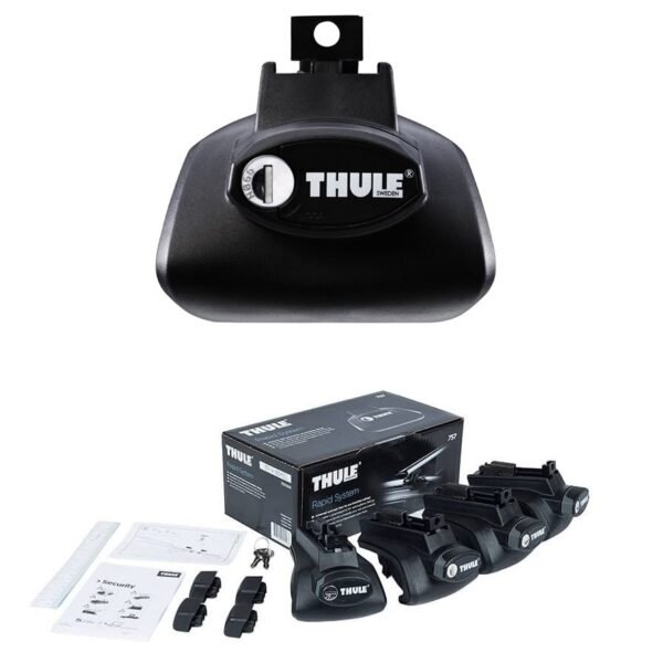 Usado: Base Thule 757 para Barras Wingbar Thule