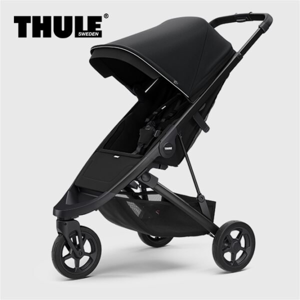 Carrinho Bebê Thule Spring Black - Capa Midnight Black