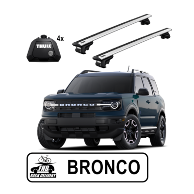 Rack Travessa  Thule Ford Bronco 2022 WingBar Black