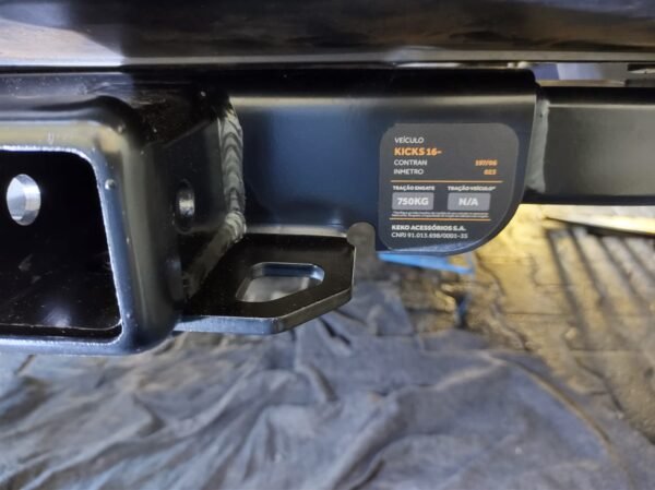 Engate de Reboque K1 Keko para Nissan Kicks  16/21 Removível - Image 3