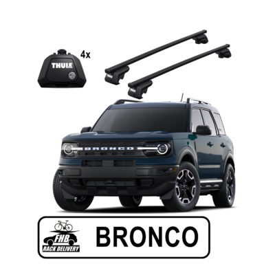 Rack Travessa Thule p/ Ford Bronco 2022 Squarebar