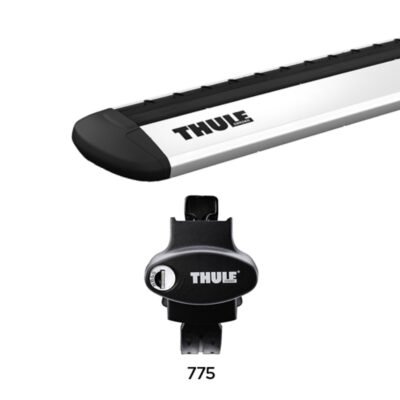 Rack Thule Evo WingBar 775 Prata
