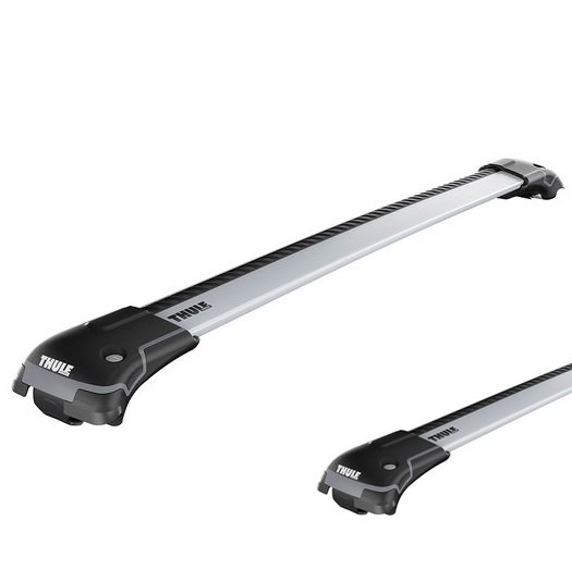 Barra Thule 9581 Prata - Ver aplicação na Descrição - Produto de Outlet