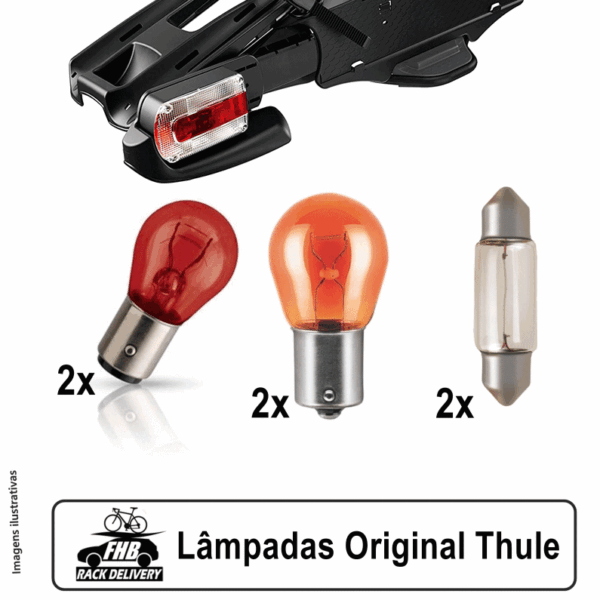 Kit Lâmpadas Original Thule para Velocompact 925