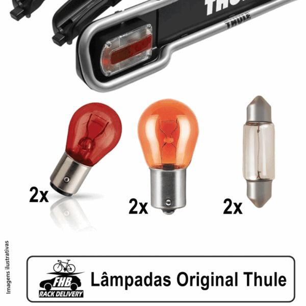 Kit Lâmpadas Original Thule para Euroride 941