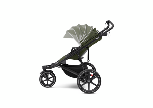 Carrinho Esportivo Passeio Thule Urban Glide 2 Black/Cypress Green - Image 3