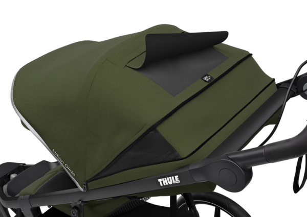 Carrinho Esportivo Passeio Thule Urban Glide 2 Black/Cypress Green - Image 7