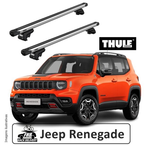 Rack Thule SlideBar para Jeep Renegade 2023