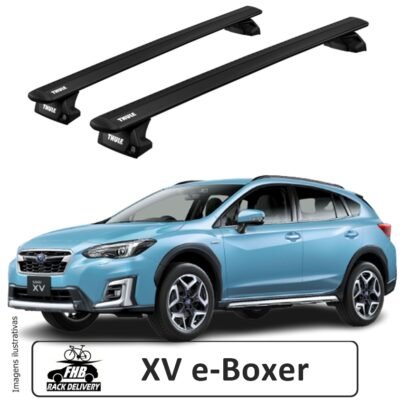 Rack Thule Evo Black WingBar Flush Rail 7106 para Subaru XV e-Boxer 2023