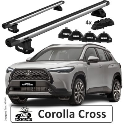 Rack Thule Slidebar para Toyota Corolla Cross 2021>