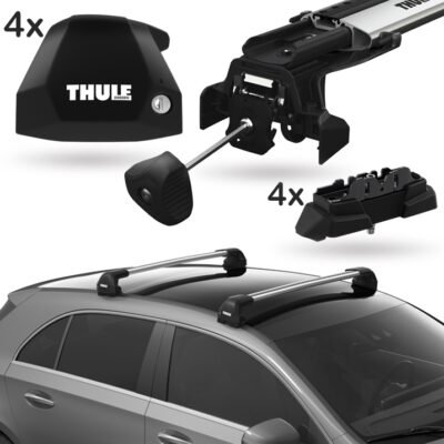 Rack Thule Ponto Fixo Fixpoint Edge Prata para BMW i4 Hatch 2022>