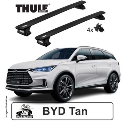 Rack Thule Evo WingBar Evo Black Flush Rail 7106 para BYD Tan 2022>